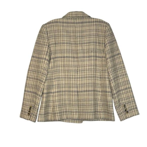 Ann Taylor The Tailored Double Breasted Blazer in Tweed | Size 6 - Picture 3 of 8